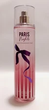 Bath and & Body Works PARIS NIGHTS Fine Fragrance Mist Splash Spray 8oz HTF Rare