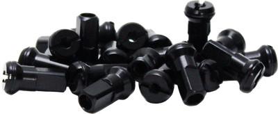 DUBYA Spoke Nipples Black 98-611B