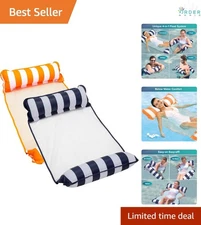 Pool Float Water Hammock 44X26 Non-Stick PVC Adult Kids Lounger Multi Pack