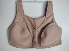 Glamorise Sport No-Bounce Camisole Sport Bra 1066 Wire Free Beige 38C