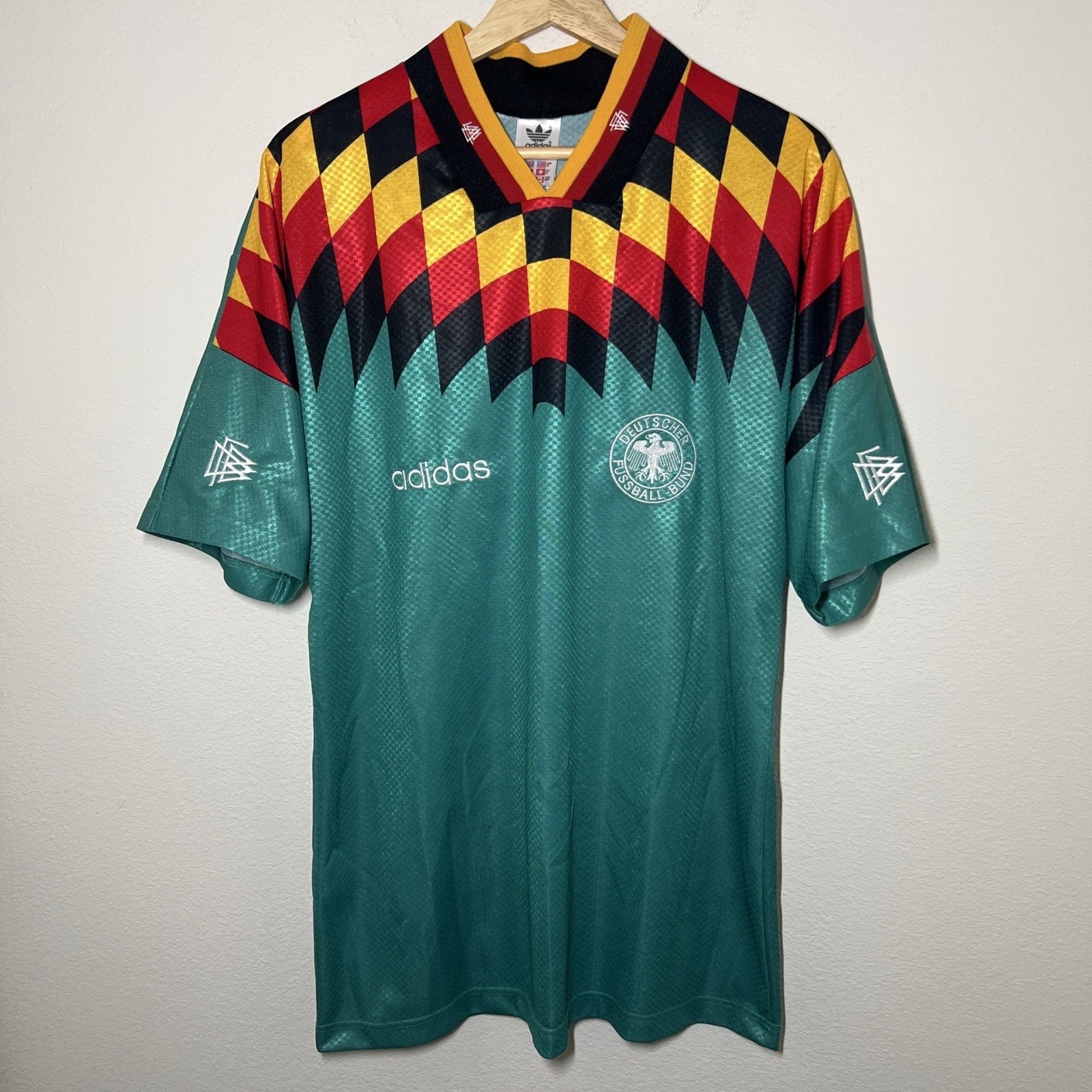 Germany 1994 World Cup Away Jersey | Vintage Soccer M
