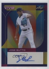2022 Leaf Vivid Navy Blue /30 Jose Butto #BA-JB2 Auto 1pe6
