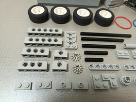 Lego Technic Supplemental Motor Set 8735 Motor Set 9 V