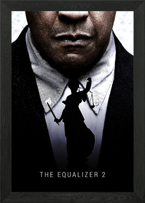The Equalizer 2 gerahmtes Wandbild Poster Leinwanddruck Bild