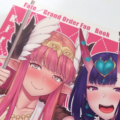 Fate FGO Doujinshi Manga '' Oni to Majo no Buta-san Master '' Ao Banana Japanese