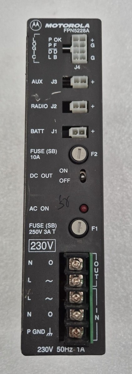 MOTOROLA FPN5228A 240V Power Supply Module 2008P23000 | eBay