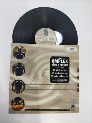  Amplex - Where Is Your Love VINYL 33 UMDREHUNGEN EXS9602 Italien 1996 Elektronik 