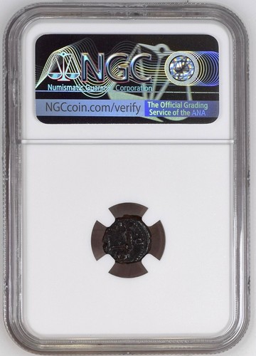 ITALY (1166-89) FOLLAR, SICILY - MESSINA, WILLIAM II, NGC XF DETAILS 123036 - Picture 2 of 4