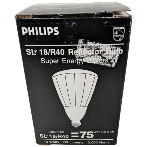 Philips Reflector Lamp Light Bulb SL 18/R40 Fluorescent 23-Watt 23W 120V - Picture 6 of 11
