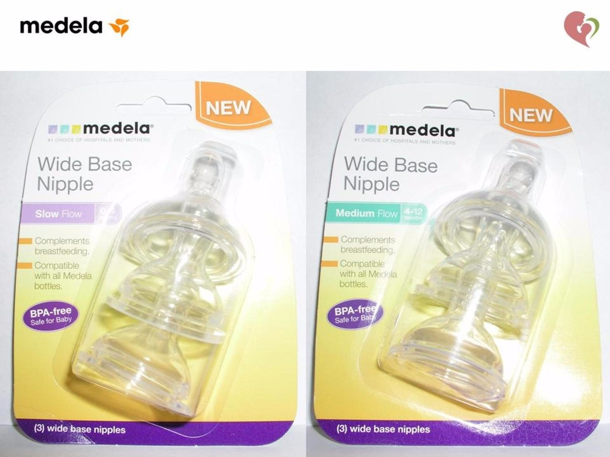 Feeding Bottle Medela Nipple Flow MEDELA BREAST MILK