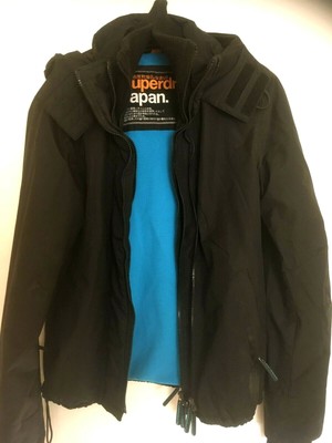 superdry triple zip jacket