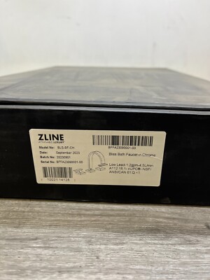 ZLINE Bliss Bath Faucet in Chrome (BLS-BF-CH) READ