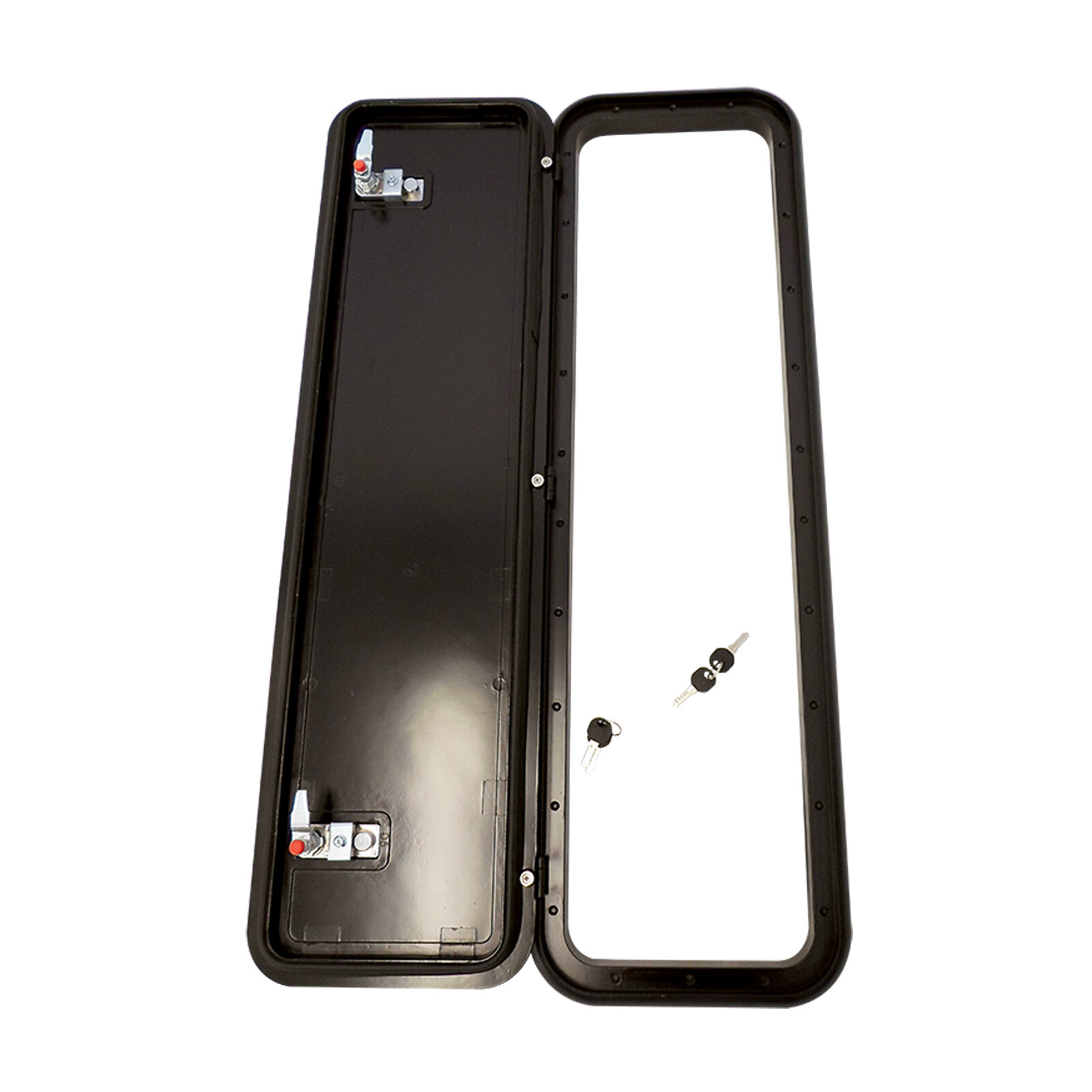 Caravan Access Door 5 288 x 953mm Ext Black RV Camper Trailer