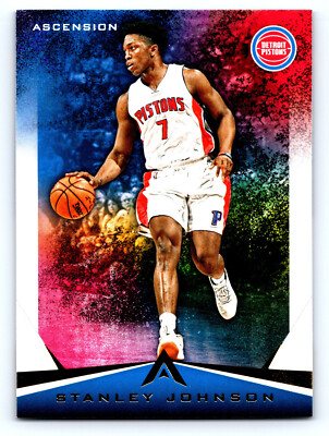 2017-18 Panini Ascension Basketball 66 Stanley Johnson - Detroit Pistons