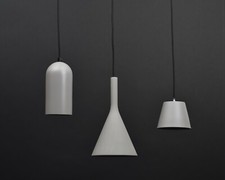 Concrete Industrial Ceiling Pendant Light Lighting Vintage Cement Smooth Grey