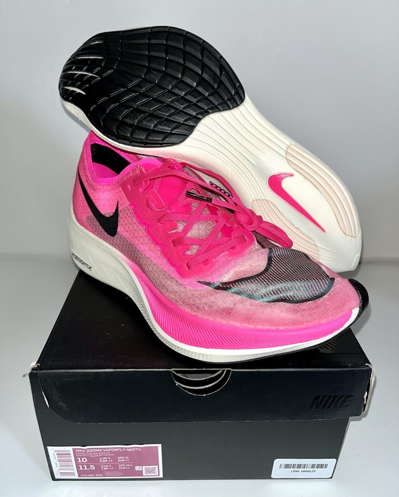 Nike Zoom Vaporfly Pink Blast DS Size 10 Men 11.5 Women Rare Running Shoes Alphafly Style