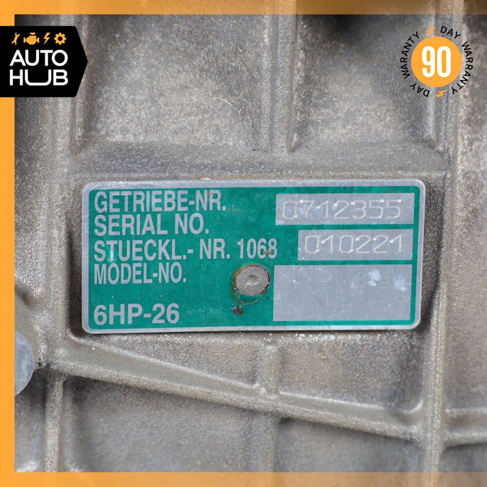 09-19 Maserati GranTurismo M145 4.7L 6HP26 50HP Automatic Transmission OEM 61k