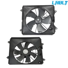 LABLT Radiator Cooling Fan A/C Condenser Fan Set For 2007 2008 2009 Honda CR-V