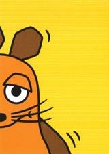 Postkarte "Sendung mit der Maus: Starschnitt Tanzende Maus II"