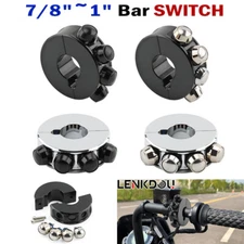 4 Buttons 7/8" or 1" 22mm 25mm Handlebar Control Turn Light Beam Horn Switches