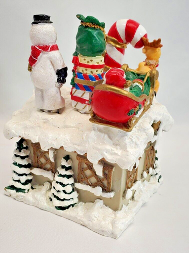 Mr Spreader Premium Cheese / Butter Spread Set Christmas Santa Sleigh Roof House - Picture 3 of 16