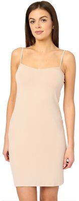 Merry Style Damen kurz Unterkleid aus Viskose Unterrock verstellbare Träger 