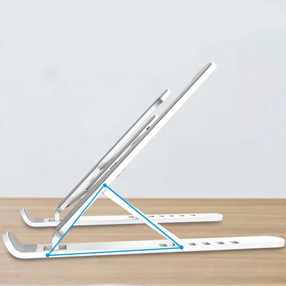 Portable 360° Adjustable Laptop Notebook Table Stand Tray Foldable Computer Desk - Image 3 of 4