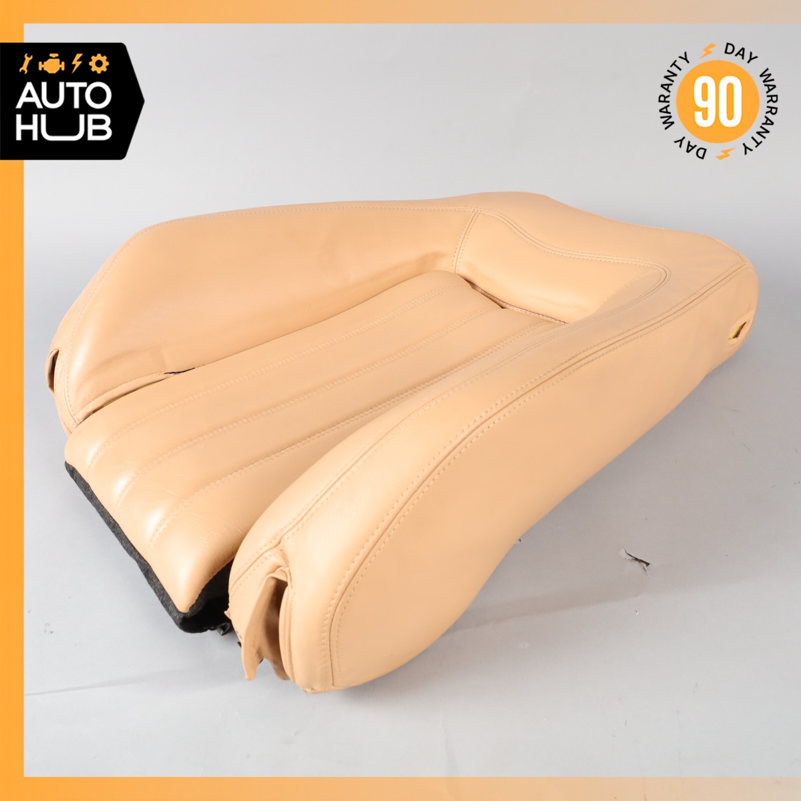 08-12 Maserati GranTurismo M145 Front Right Top Upper Seat Cushion Beige OEM 76k