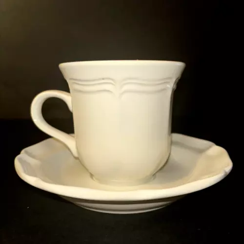 Mikasa French Countryside Coffee Mug Tea Cup & Saucer Ceramic F9000 Malaysia EUC