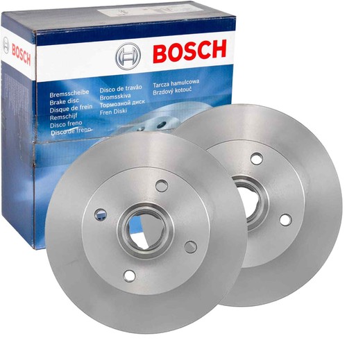 Dischi Freno Anteriori Bosch 283mm - Ventilati, Spessore 26mm, Per Peugeot 308 II E Altri Modelli