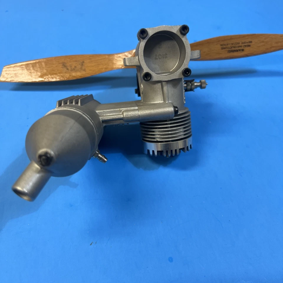 OS MAX Fp  5.0 Engine 843 With Muffler And Propeller  Never Used - Image 3 of 4