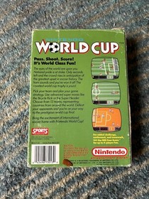 World Cup NES Nintendo Boxed complete 