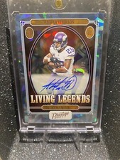 24 Prestige #LL-APN Adrian Peterson Living Legends Silver Auto /3 NM or Better