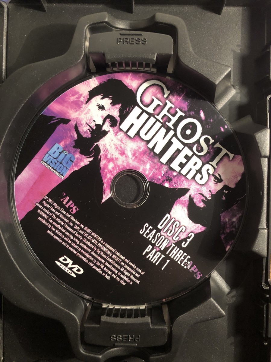 (未使用･未開封品)Ghost Hunters: Season 3 - Part 1 [DVD] Ghost Hunters: Season Three- Part One (DVD, 2007, 3-Disc