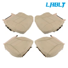 LABLT Front Seat Cover Driver Passenger Perforated Tan For Acura RDX 2007-2012