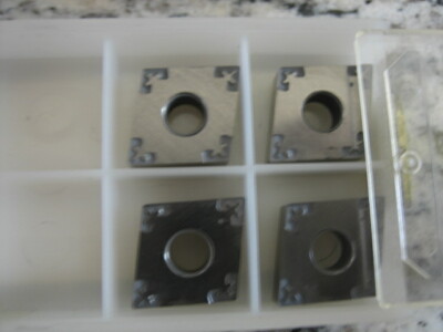 TUNGALOY CNGG431-01 INSERT FOR HI PROD. STEEL/CAST IRON - SEE DESCRIPTION