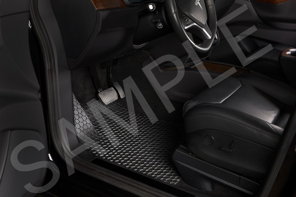 ToughPRO All-Weather Floor Mats + 3rd Row For Toyota Highlander (2014-2019) - Black