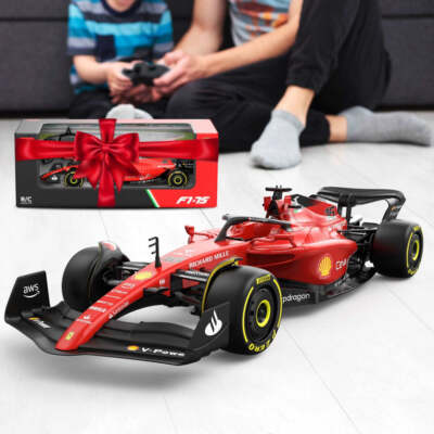Ferrari F1カー 1/18スケール Ferrari F1 75 RC Car 1/18 Scale Licensed Remote Control Toy Car By
