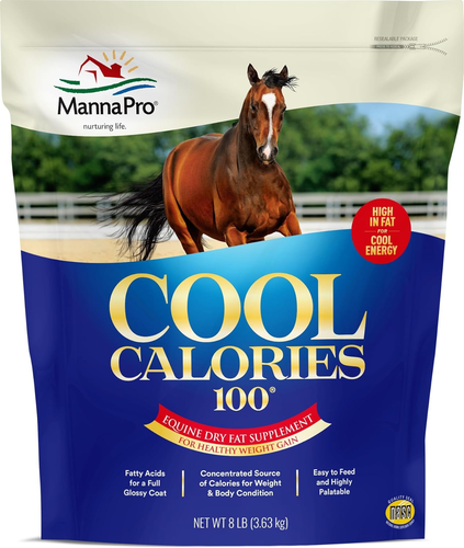 Manna Pro Cool Calories 100 - Equine Dry Fat Supplement for Healthy Weight Gain
