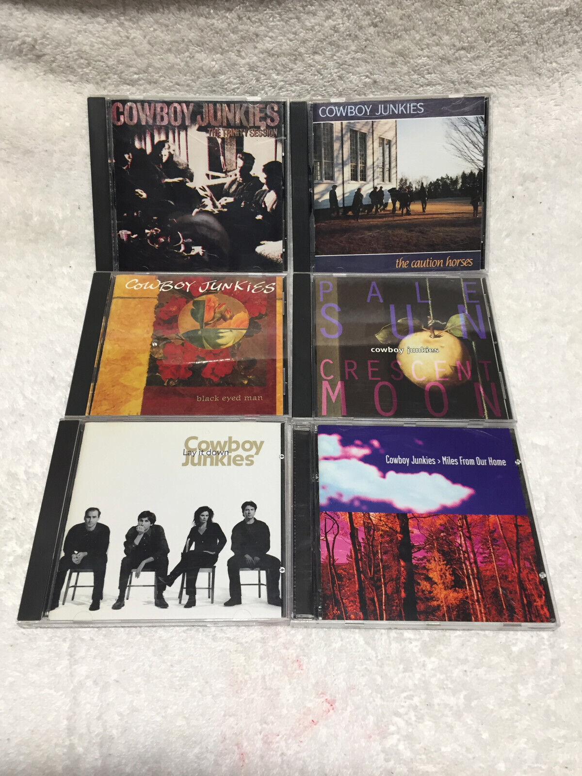 Cowboy Junkies Lot 7CDs Trinity Session, Caution Horses, and more  Read Below
