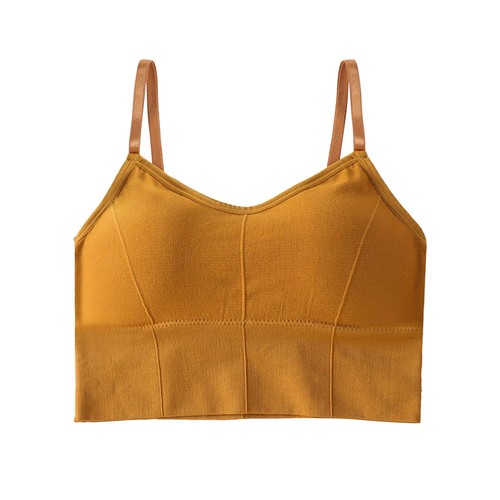 Sujetador deportivo para mujer Bralette Ropa interior Top corto Camisola Cami Chaleco Tanque Bralet - Imagen 47 de 48