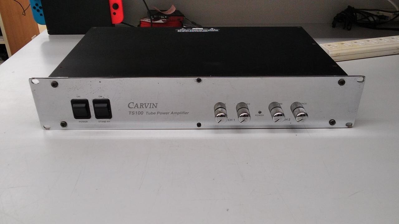 CARVIN TS100 Rackmount Tube Power Amplifier