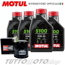 Tagliando HONDA Hornet 600-600S 2000 2001 2002 - Motul 5100 10W40 + Filtro