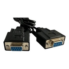 1' DB9 9Pin Male to Female Cable Serial RS-232 Shielded Straight Through READ