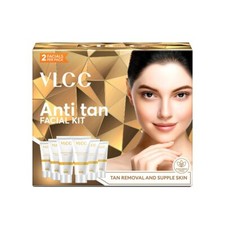 EAN 8906008458374 product image for VLCC Anti Tan Facial Kit 60g | Sun Tan Removal & Skin Brightening Formula | upcitemdb.com