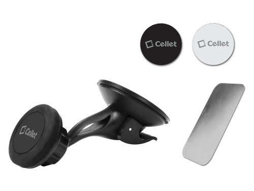 Magnetic Quick-Snap Windshield Car Mount Phone Holder for Samsung Galaxy S8 Plus - 第 3/11 張圖片