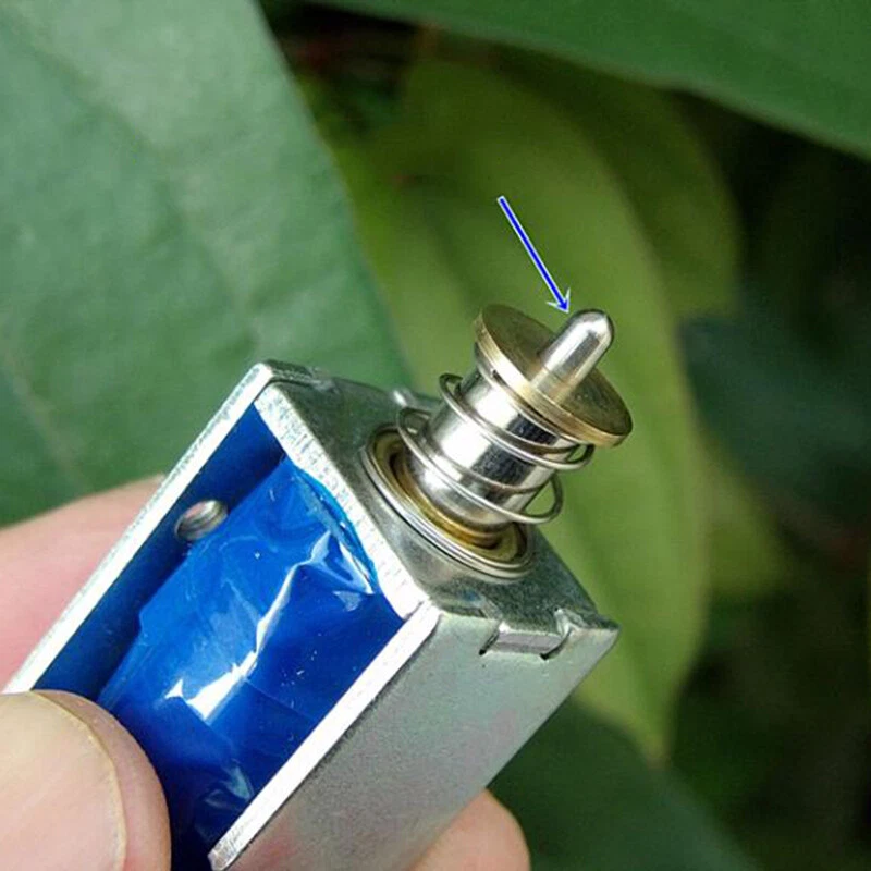 DC12V Push Pull Through Type Micro Solenoid Electromagnet Impact Electric Magnet - Image 4 of 4