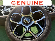 🔥 Rolls-Royce Black Badge 22” OEM Wheels & Continental Tires — Authentic