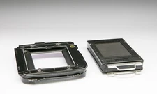 Mamiya RB67 Revolving Film Back Adapter + Double Magazine For Flat Film 6X9