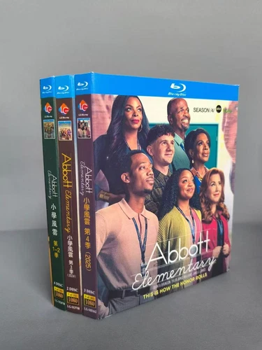 Abbott Elementary Season 1-4 (2024) 9-Discs New Box Set